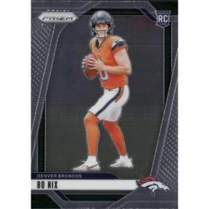 image2024 Panini Prizm Bo Nix 309 Denver Broncos Rookie RC Football Card