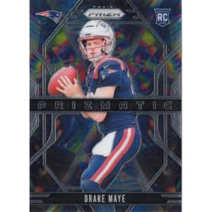 image2024 Panini Prizm Drake Maye 2 Prizmatic New England Patriots Rookie RC Football Card