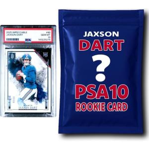 imageJaxson Dart PSA 10 Graded Football Rookie Card Mystery Pack