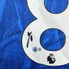 imageAutographedSigned Enzo Fernandez Chelsea FC Blue Soccer Futbol Jersey Beckett BAS COA