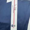 imageAutographedSigned Vitinha PSG Paris Saint Germain Blue Soccer Futbol Jersey Beckett BAS COA