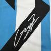 imageFramed AutographedSigned Alejandro Garnacho 35x39 Argentina Blue Soccer Futbol Jersey Beckett BAS COA