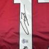imageFramed AutographedSigned Alejandro Garnacho 35x39 Manchester United Red Soccer Jersey Beckett BAS COA 3