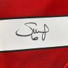 imageFramed AutographedSigned Sadio Mane 35x39 Liverpool Red Soccer Jersey Beckett BAS COA