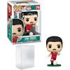 imageIan Rush 76 Facsimile Signed Reprint Laser Autographed Funko POP Soccer Liverpool Figurine with Protector Case