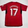 imageAutographedSigned Alejandro Garnacho Manchester United Red Soccer Jersey Beckett BAS COA
