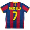 imageAutographedSigned David Villa FC Barcelona Blue Soccer Jersey Beckett BAS COA