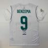 imageAutographedSigned Karim Benzema Real Madrid 201718 White Soccer Jersey Beckett BAS COA