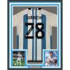 imageFramed AutographedSigned Alejandro Garnacho 35x39 Argentina Blue Soccer Futbol Jersey Beckett BAS COA