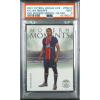imageGraded 2021 Futera Unique Live PSG Modern Moments Kylian Mbappe PSG13 Silver Soccer Card 10 PSA 9 Mint