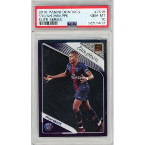 imageGraded 2018 Panini Donruss Kylian Mbappe ES15 Elite Series Soccer Card PSA 10 Gem Mint