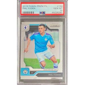 imageGraded 2019 Panini Prizm Premier League Phil Foden 159 Soccer Card PSA 10 Gem Mint