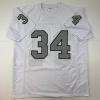 imageFacsimile Autographed Bo Jackson Oakland Las Vegas Color Rush White Reprint Laser Auto Football Jersey Size Mens XL