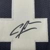 imageFacsimile Autographed Charles Woodson Oakland Las Vegas Black Reprint Laser Auto Football Jersey Size Mens XL