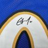 imageFacsimile Autographed Gilbert Arenas Washington Blue Reprint Laser Auto Basketball Jersey Size Mens XL