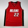 imageFacsimile Autographed Jimmy Butler Miami Red Reprint Laser Auto Basketball Jersey Size Mens XL