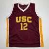 imageFacsimile Autographed Juju Watkins USC Maroon Reprint Laser Auto College Basketball Jersey Size Mens XL