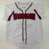 imageFacsimile Autographed Max Scherzer Washington White Reprint Laser Auto Baseball Jersey Size Mens XL