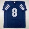 imageFacsimile Autographed Steve Young BYU Blue Reprint Laser Auto College Football Jersey Size Mens XL
