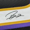 imageFramed Facsimile Autographed Ray Lewis 35x39 Baltimore Black Reprint Laser Auto Football Jersey
