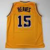 imageFacsimile Autographed Austin Reaves Los Angeles LA Yellow Reprint Laser Auto Basketball Jersey Size Mens XL