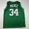 imageFacsimile Autographed Paul Pierce Boston Green Reprint Laser Auto Basketball Jersey Size Mens XL