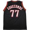 imageFacsimile Autographed VJ VJ Edgecombe Philadelphia Retro Black Reprint Laser Auto Basketball Jersey Size Mens XL