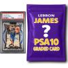 imageLeBron James PSA 10 Graded Basketball Card Mystery Pack