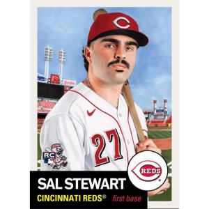 image2026 Topps Living Sal Stewart 922 Cincinnati Reds Rookie RC Baseball Card