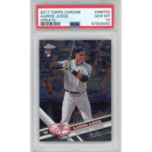 imageGraded 2017 Topps Chrome Aaron Judge HMT50 Update Rookie RC Baseball Card PSA 10 Gem Mint