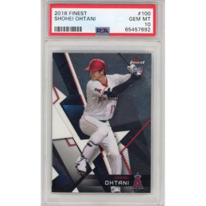 imageGraded 2018 Topps Finest Shohei Ohtani 100 Rookie RC Baseball Card PSA 10 Gem Mint