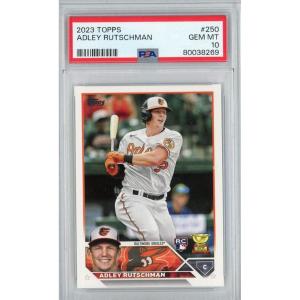 imageGraded 2023 Topps Adley Rutschman 250 Rookie RC Baseball Card PSA 10 Gem Mint