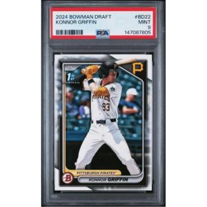 imageGraded 2024 Topps Bowman Draft Konnor Griffin BD22 Rookie RC Baseball Card PSA 9 Mint