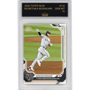 imageGraded 2026 Topps Now Munetaka Murakami 110 5th Straight Game With Home Run Ties Ohtanis Mark Chicago White Sox Rookie RC Baseball Card HOFSM 10 Gem Mint