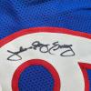 imageAutographedSigned Julius Erving Dr J Philadelphia Blue Basketball Jersey JSA COA