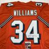 imageAutographedSigned Ricky Williams Miami Orange Football Jersey JSA COA