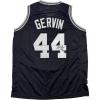 imageAutographedSigned George Gervin San Antonio Black Basketball Jersey Beckett BAS COA