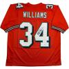 imageAutographedSigned Ricky Williams Miami Orange Football Jersey JSA COA