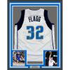 imageFramed Facsimile Autographed Cooper Flagg 35x39 Dallas White Reprint Laser Auto Basketball Jersey