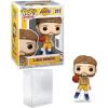 imageLuka Doncic 217 2025 Icon Edition Uniform Funko POP Basketball Los Angeles Lakers Figurine Bundle with HOFSM Protector Case