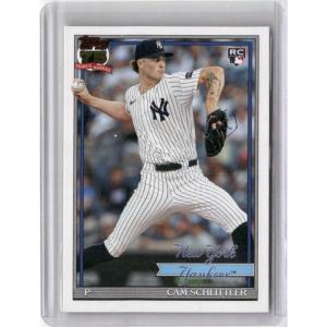 image2026 Topps T9186 Cam Schlittler 1991 Topps Baseball 35th Anniversary Series One Rookie RC Baseball Card