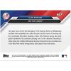 image2024 Topps Now Jalen Brunson 467 Tosses Out Yankees First Pitch Basketball Card