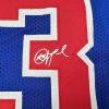 imageFacsimile Autographed Chris Paul Los Angeles LA Blue Reprint Laser Auto Basketball Jersey Size Mens XL