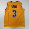 imageFacsimile Autographed Anthony Davis Los Angeles LA Yellow Reprint Laser Auto Basketball Jersey Size Mens XL