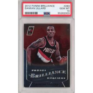 imageGraded 201213 Panini Brilliance Damian Lillard 283 Rookie RC Basketball Card PSA 10 Gem Mint