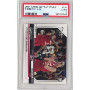 imageGraded 2024 Panini Instant WNBA Caitlin Clark 236 Rookie RC Basketball Card PSA 9 Mint