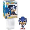 imageBen Schwartz Sonic The Hedgehog 283 with Ring Facsimile Signed Reprint Laser Autographed Funko POP Games Figurine with Protector Case
