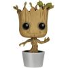 imageDancing Groot 65 Funko POP Marvel Guardians of the Galaxy Figurine Bundle with HOFSM Protector Case