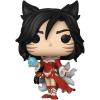 imageFaker Ahri 1041 League of Legends Facsimile Signed Reprint Laser Autographed Funko POP Games Figurine with Protector Case