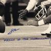 imageFramed AutographedSigned Herm Edwards amp Joe Pisarcik Inscribed Miracle at the Meadowlands 16x20 Football Photo JSA COA